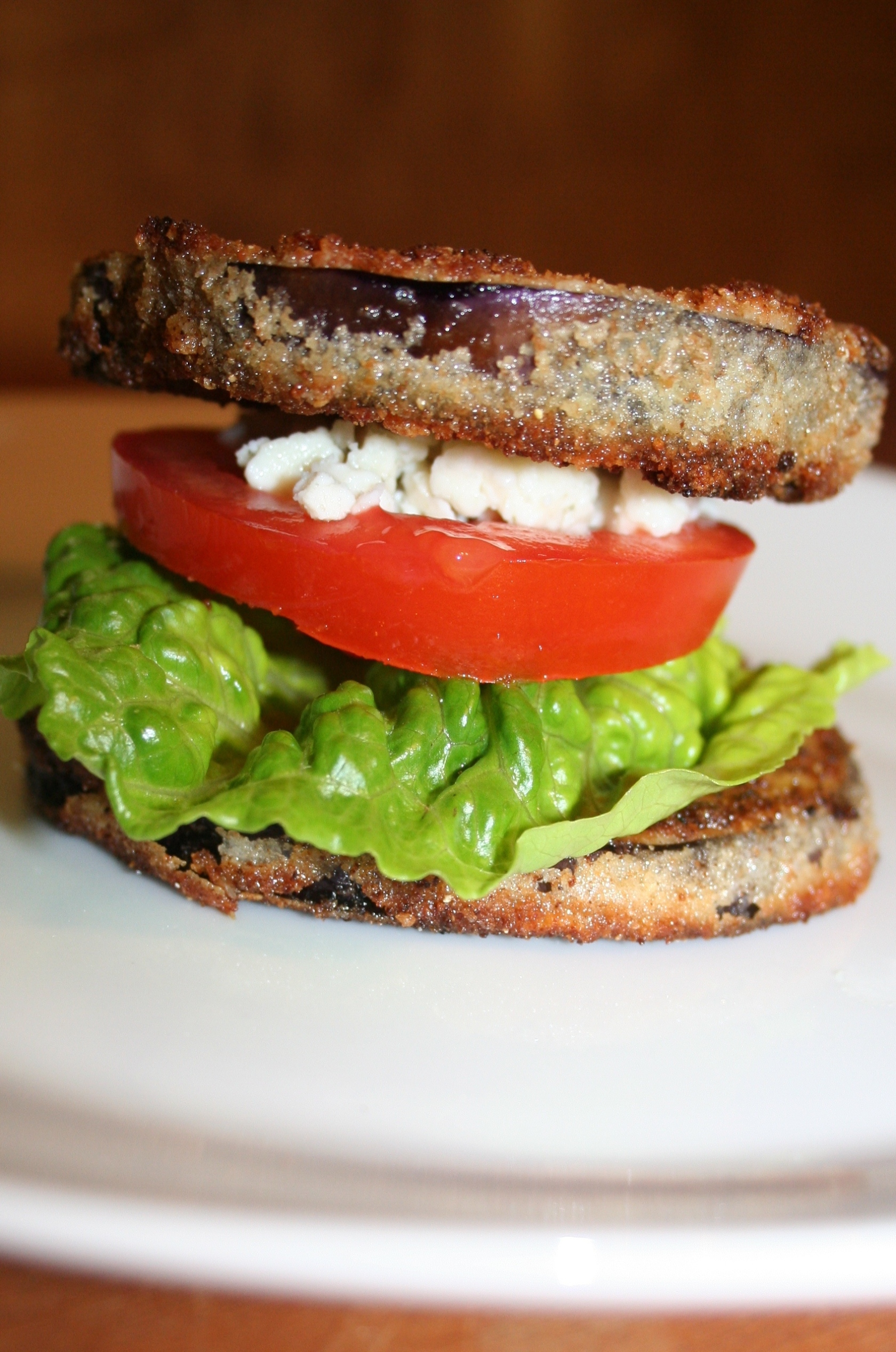 Eggplant Sandwiches | Monarch Way